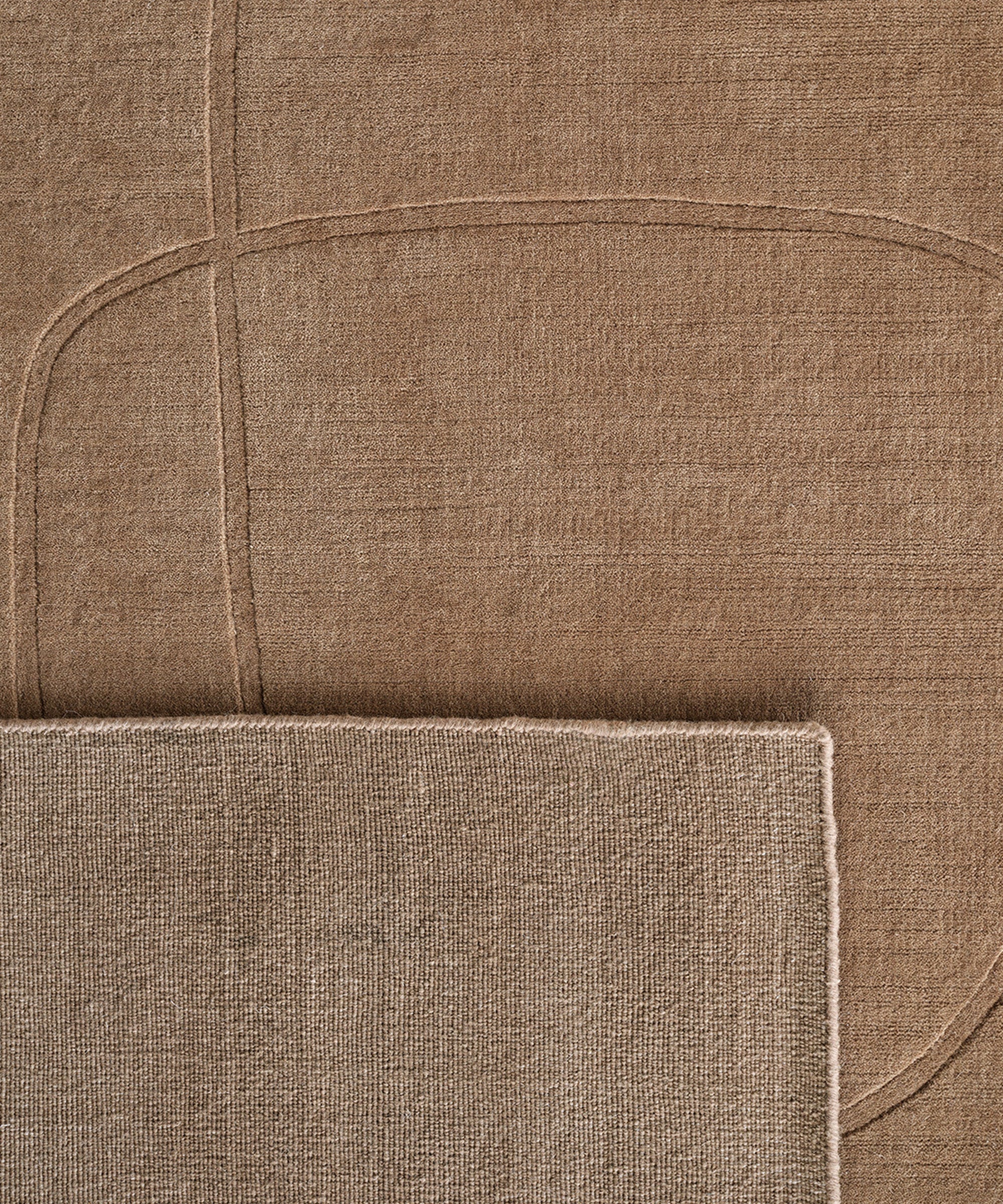 Cursive Expanse Rug in Amber