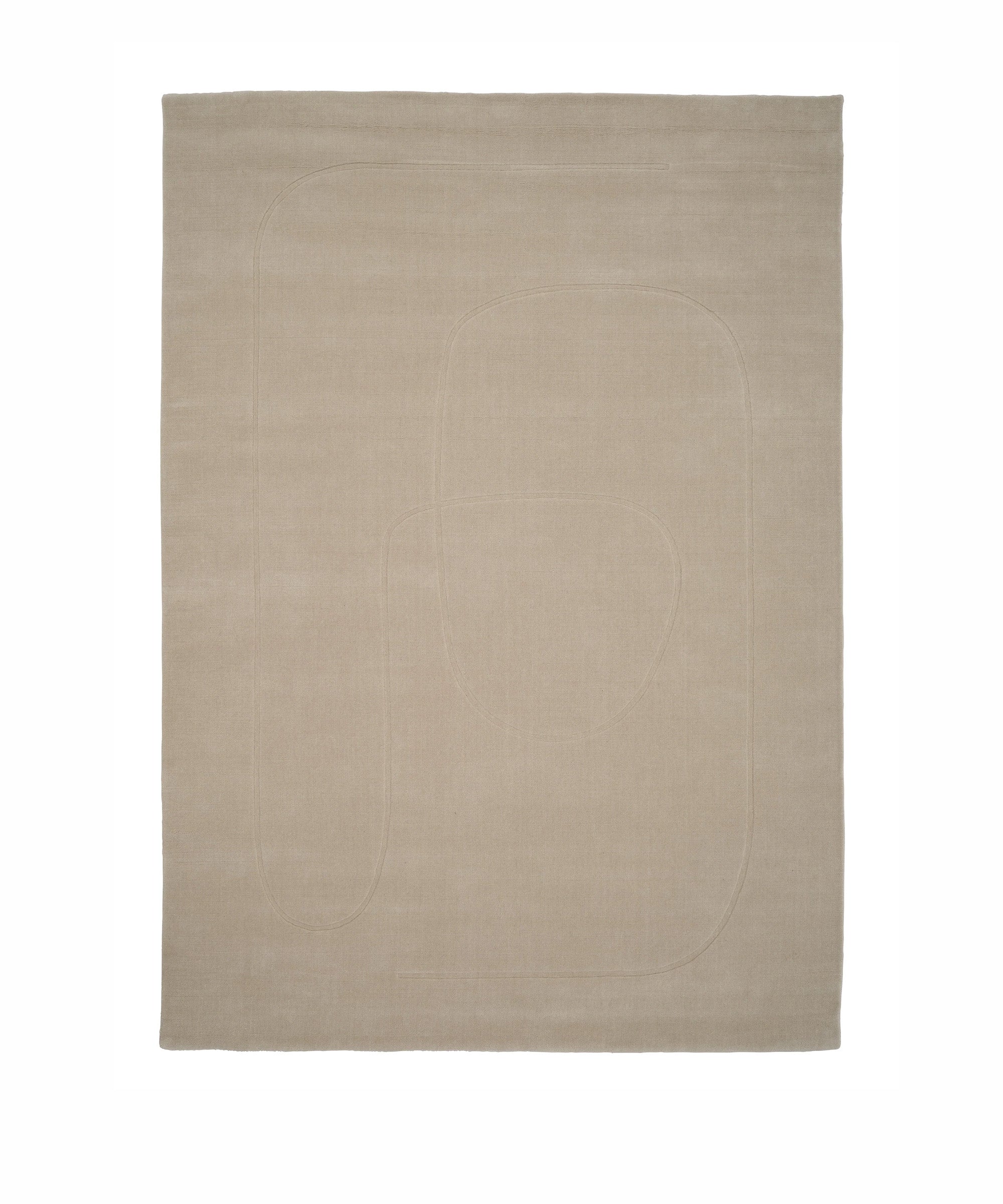 Cursive Expanse Rug in Beige