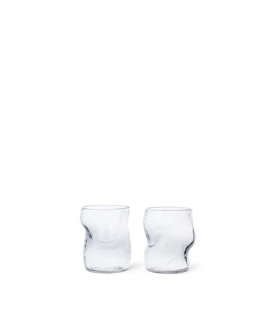 Dimple Glasses, Set of 2