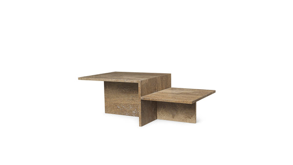 【美品】Ferm Living travertine coffee table Distinct Coffee Table by Ferm Living | Scandinavian Design – TRNK