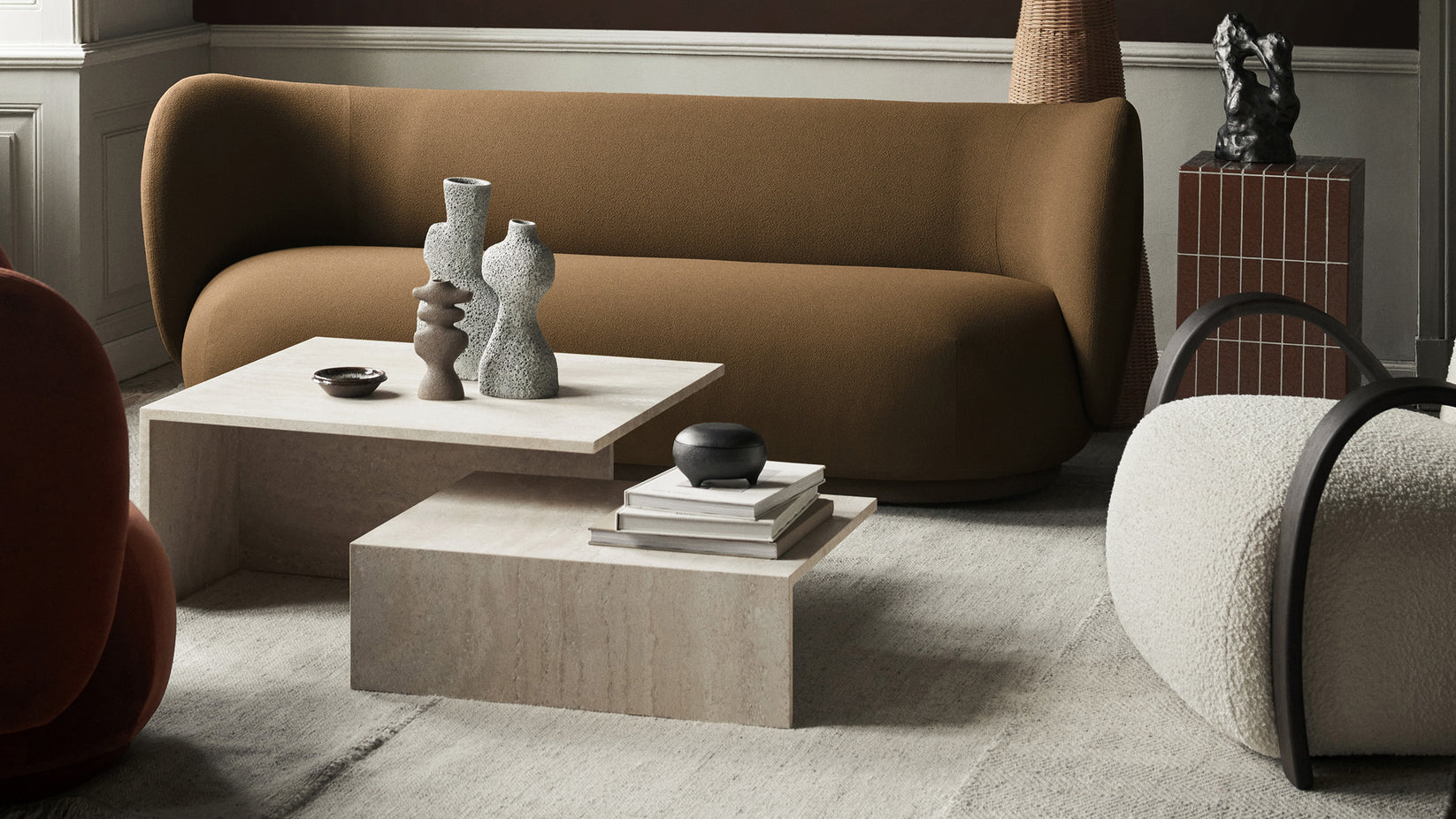 Distinct Grande Duo Tables by Ferm Living | Modern Scandinavian Design ...