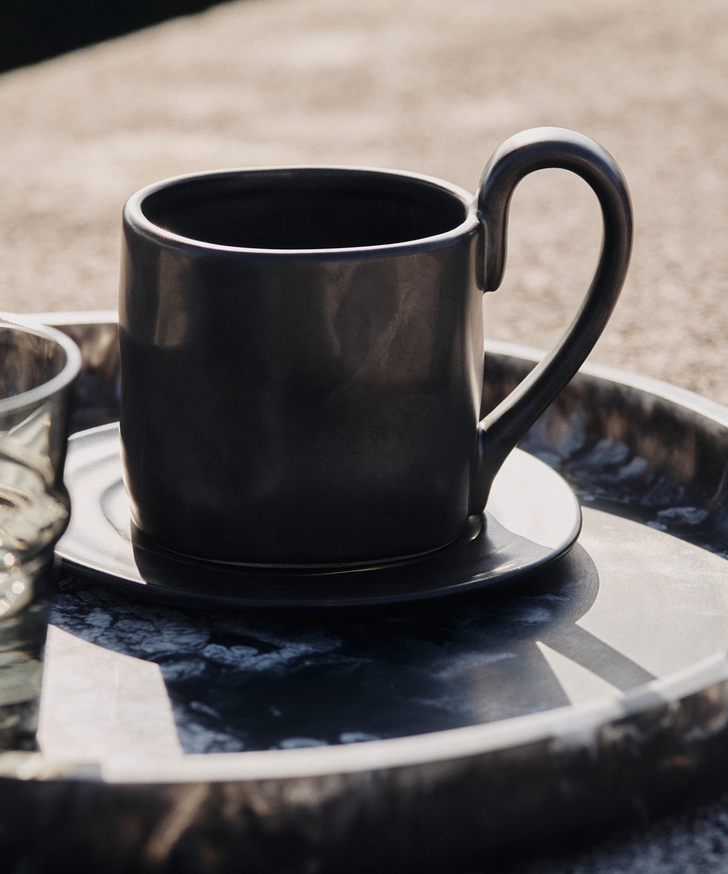 Flow Mug with Saucer