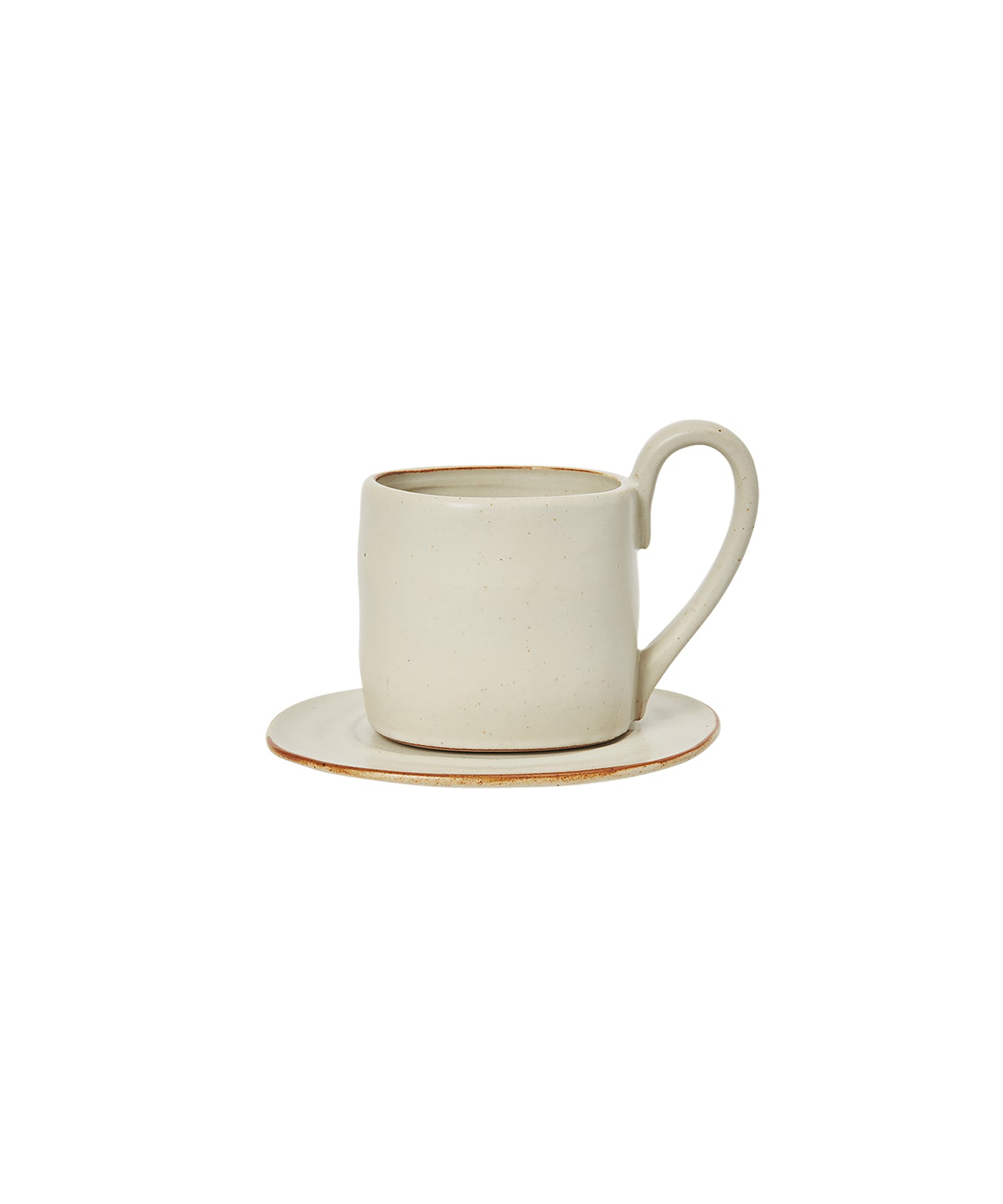 Flow Mug with Saucer