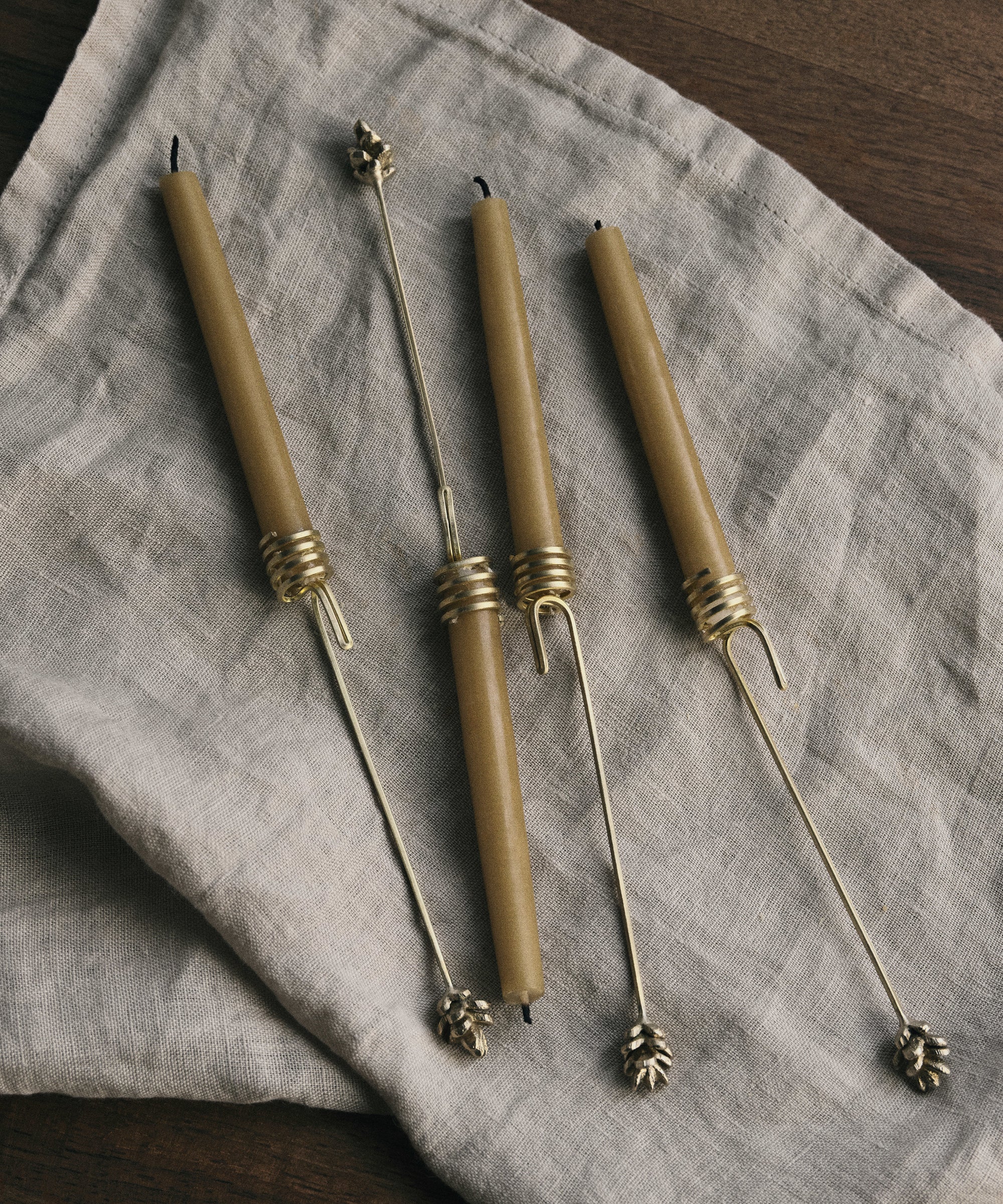 Forest Christmas Tree Candle Holders