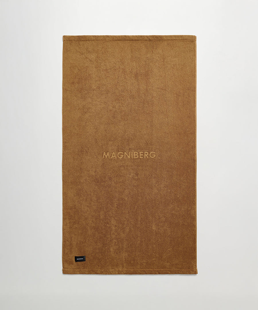 Gelato Bath Sheet, Nocciola Beige