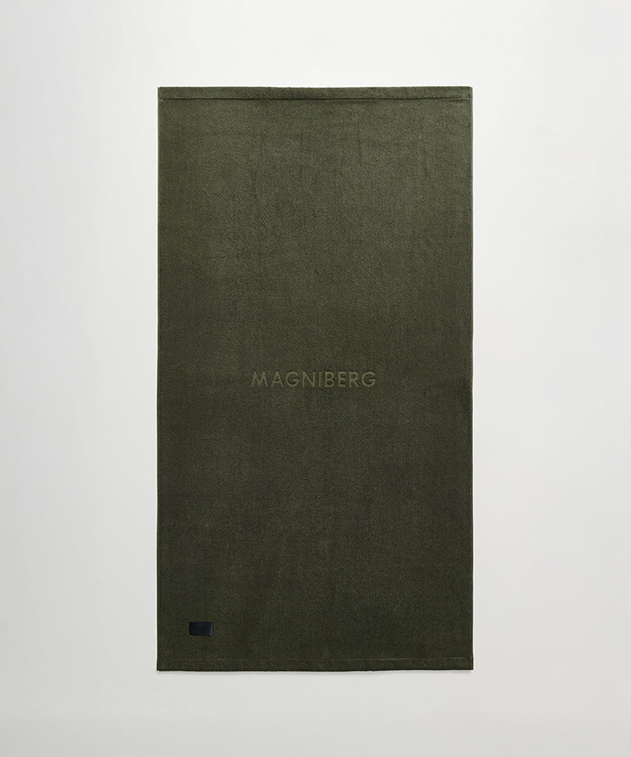 Gelato Bath Sheet, Olive Green