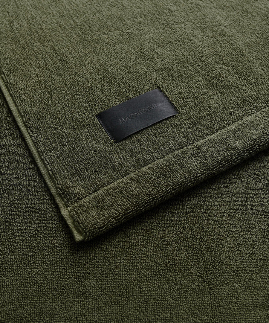 Gelato Bath Towel, Olive Green