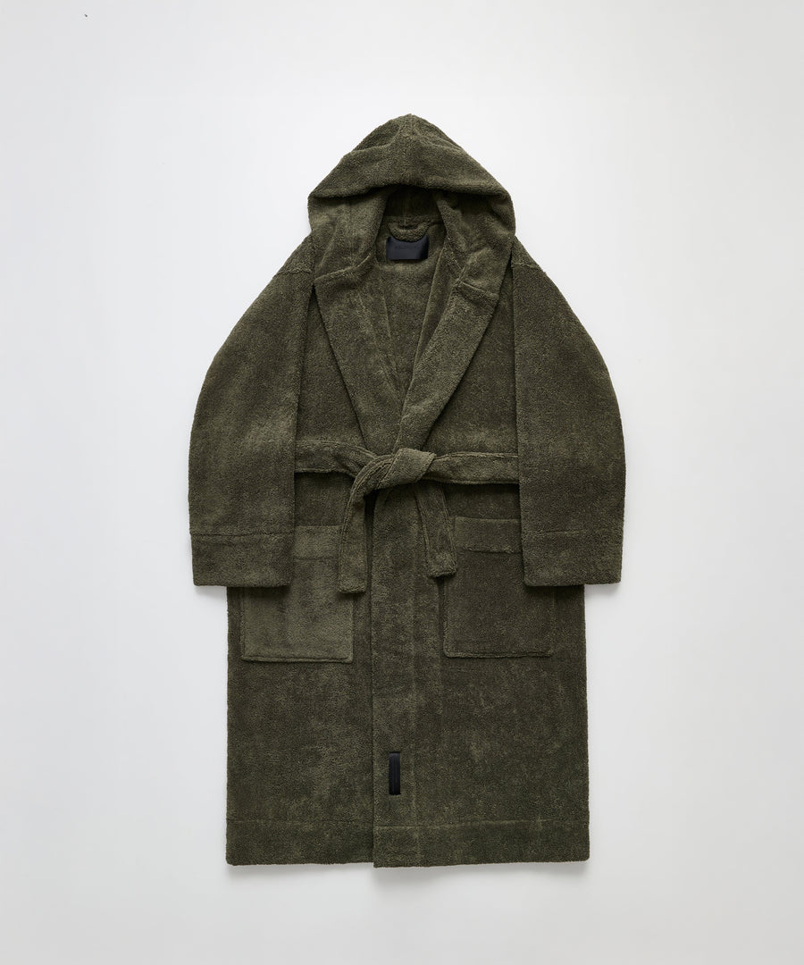 Gelato Bathrobe, Olive Green