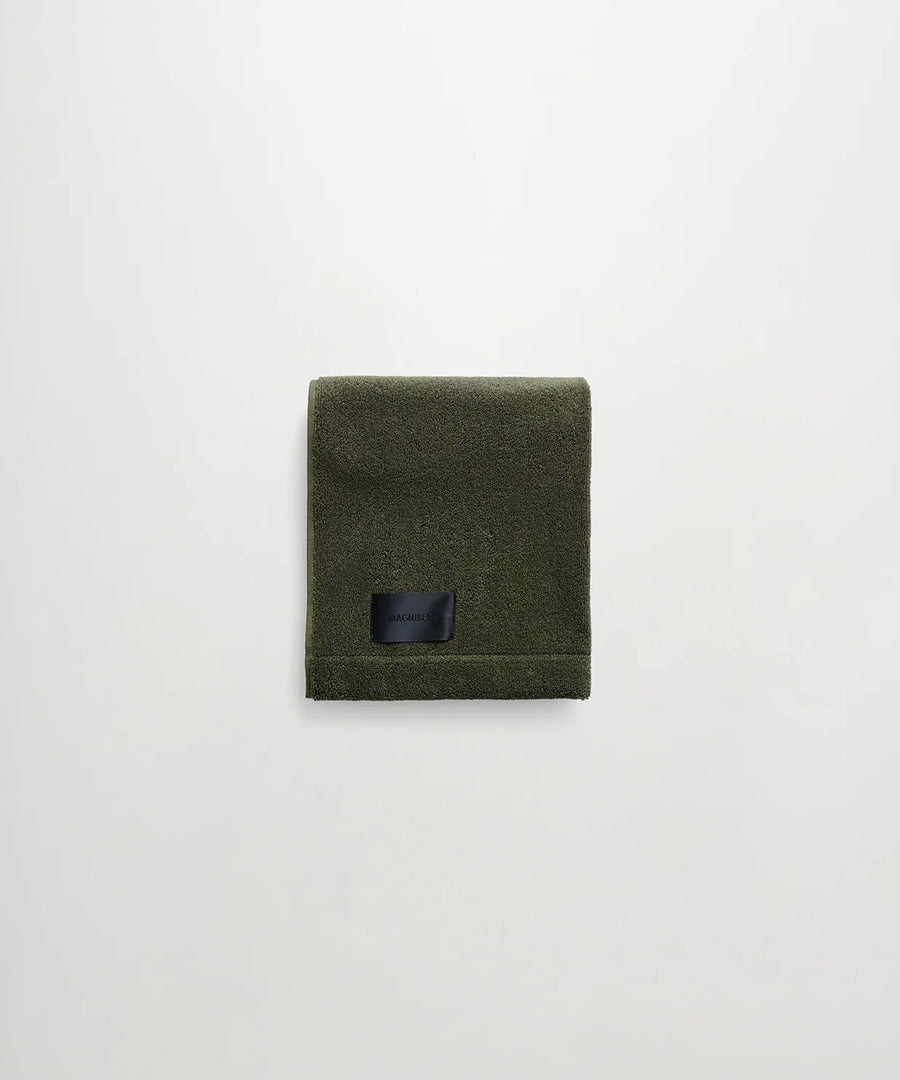 Gelato Hand Towel, Olive Green