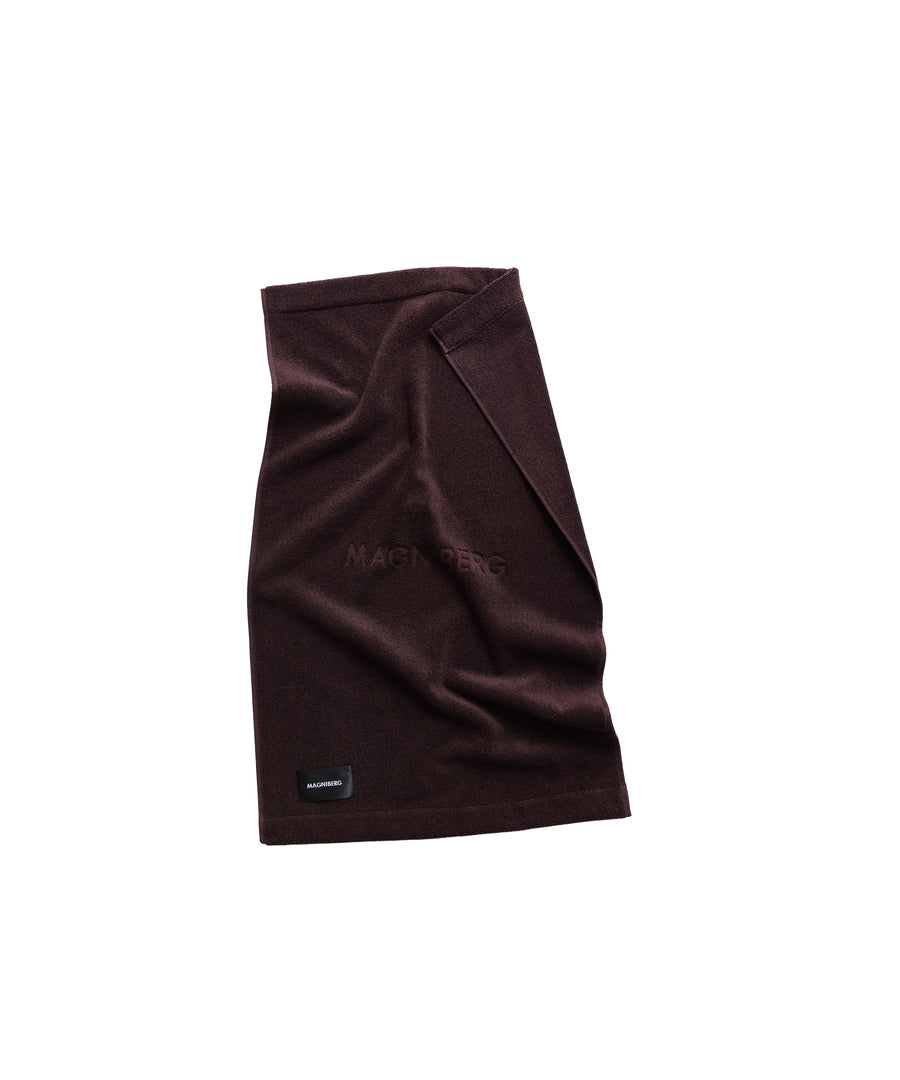 Gelato Hand Towel, Cherry Brown