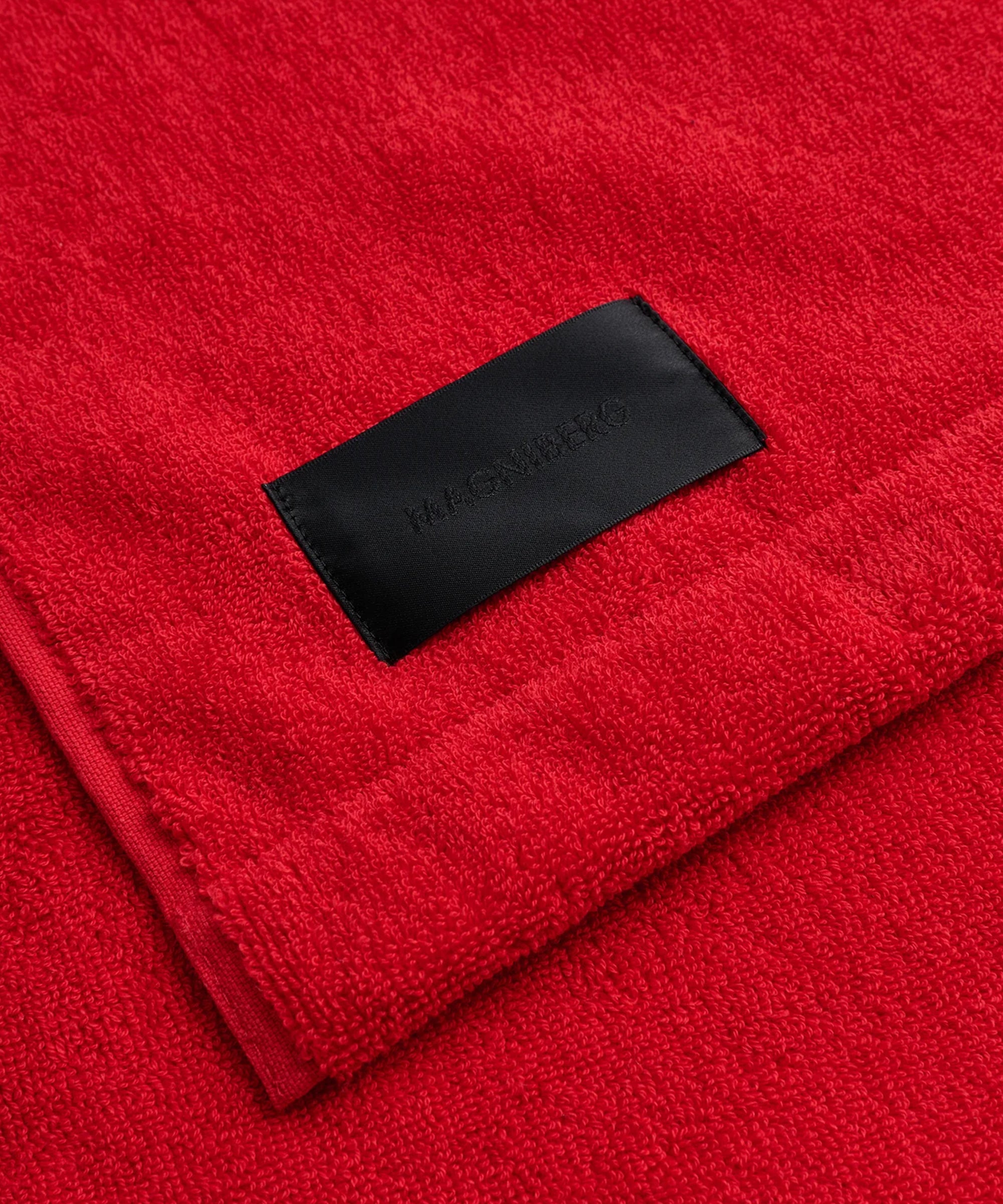 Gelato Hand Towel, Goji Red