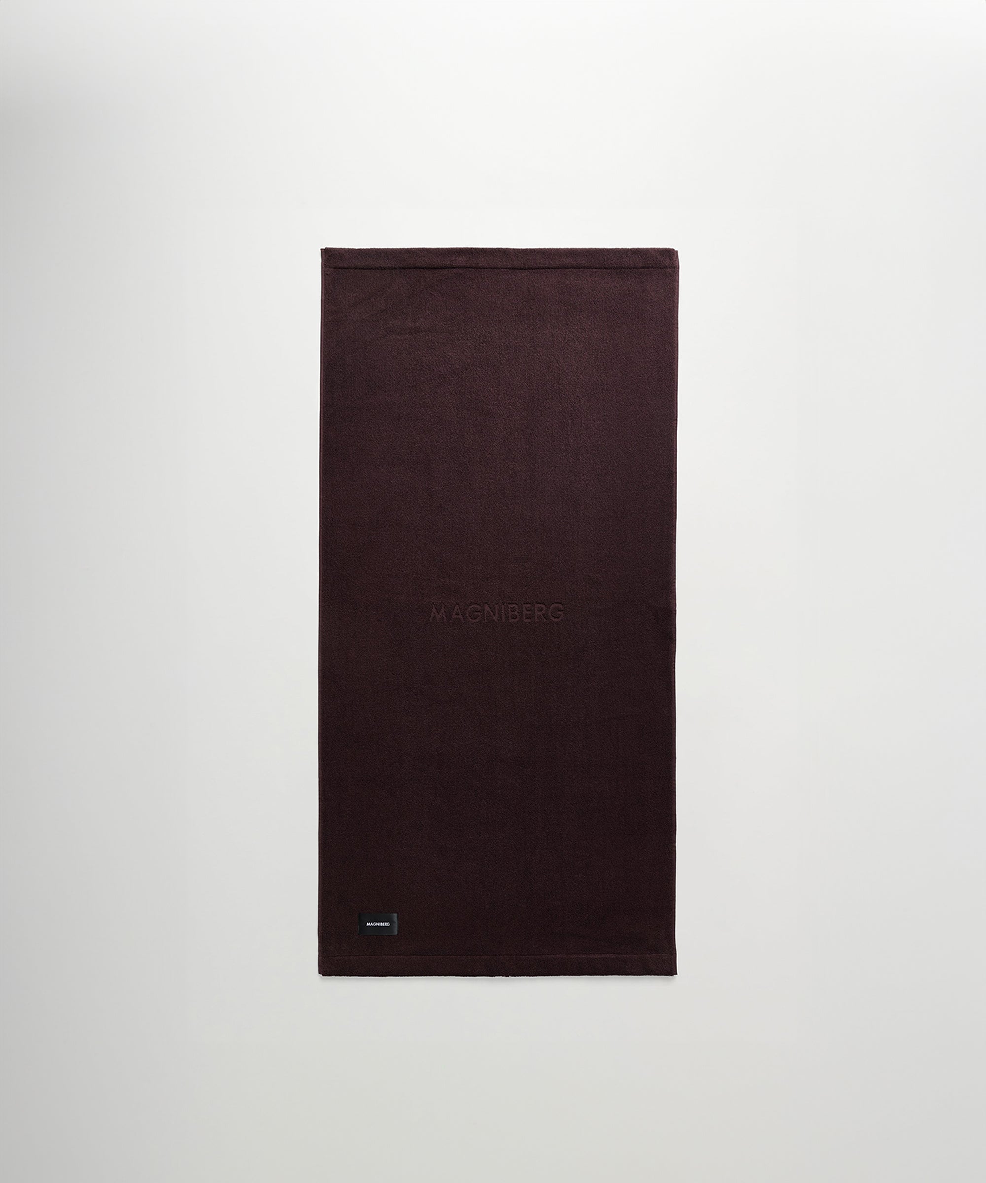 Gelato Towel, Cherry Brown