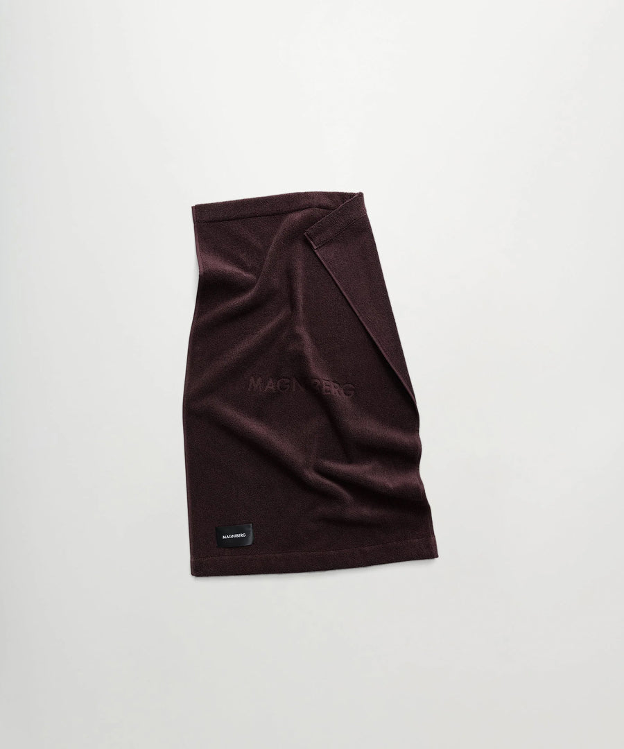 Gelato Towel, Cherry Brown