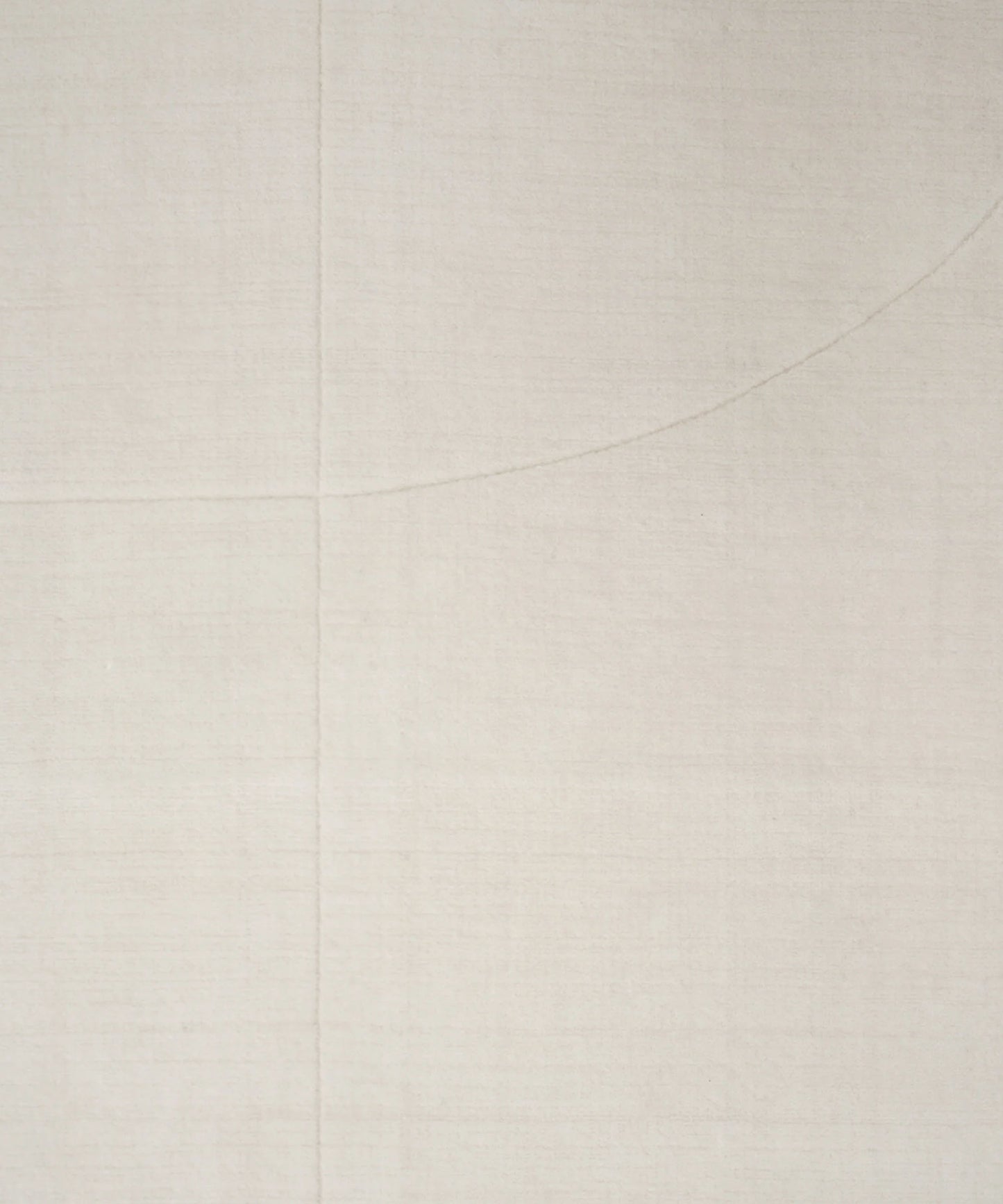 Geometric Maze Rug in White