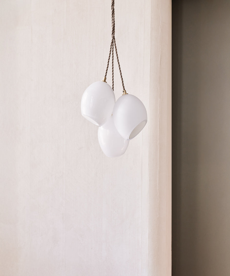 Glass Cluster Pendant, Set of 3