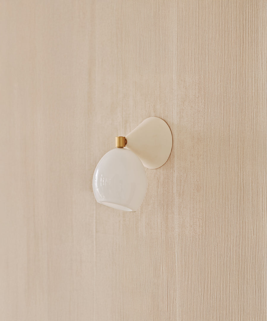 Glass Cluster Sconce