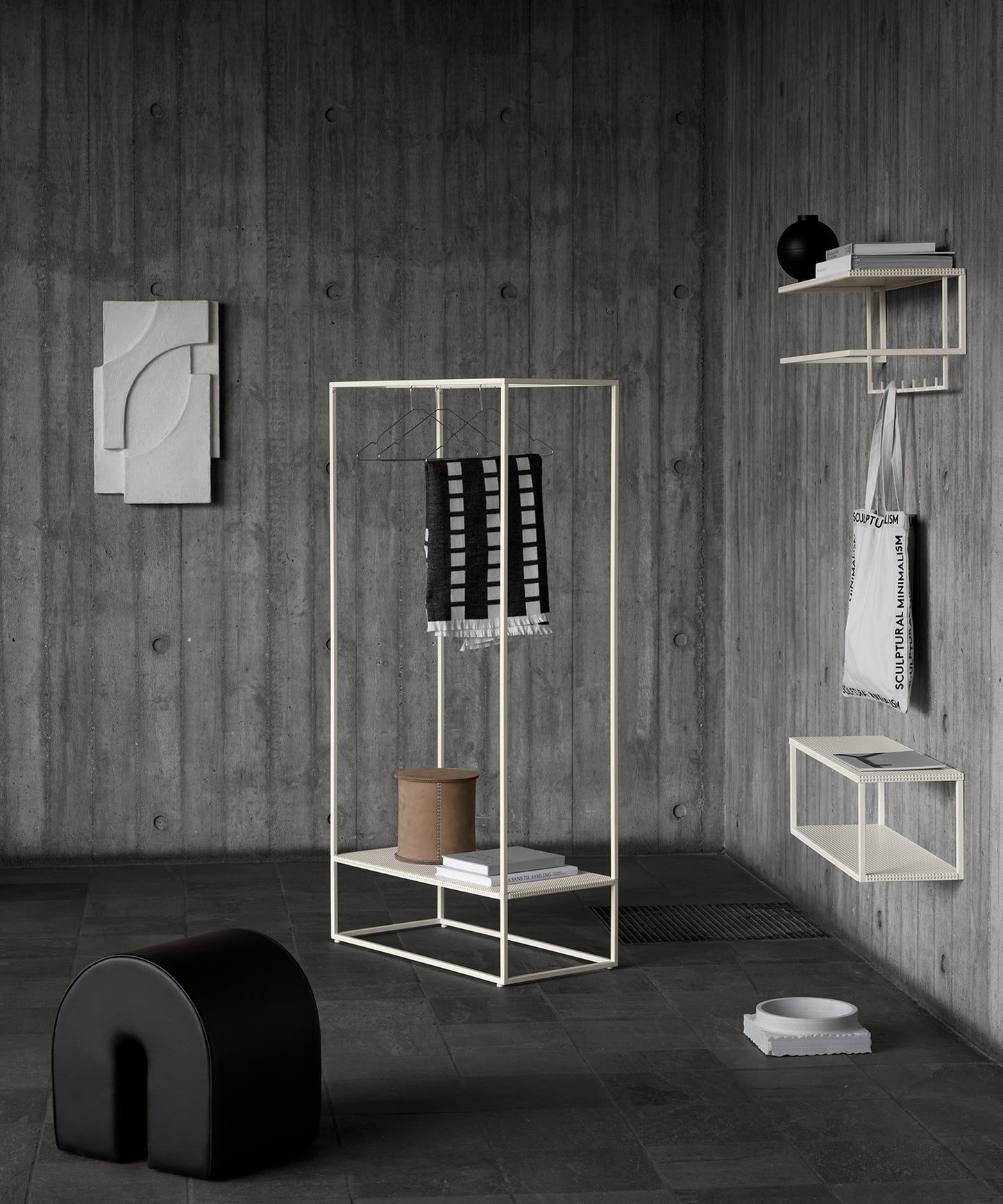 Grid Coat Stand