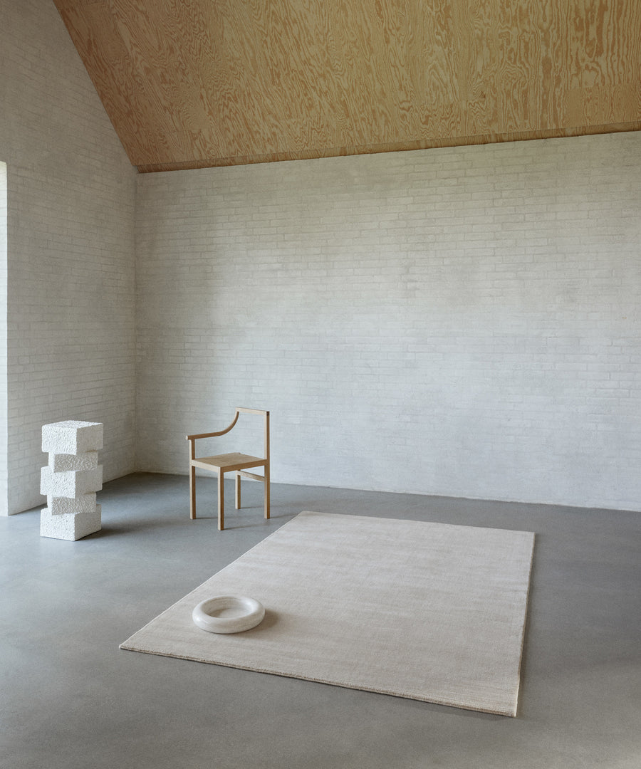 Halo Cloud Rug in Beige