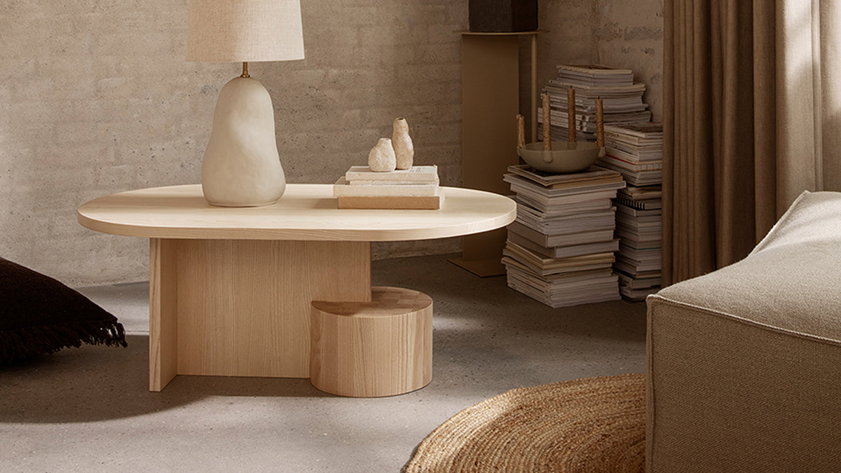 Inset Table Design Insert Coffee Table by Ferm Living | Modern Scandinavian Design | TRNK