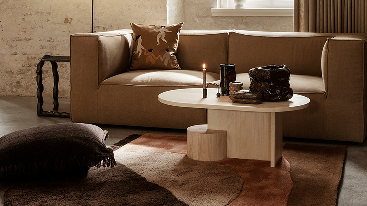 Inset Table Design Insert Coffee Table by Ferm Living | Modern Scandinavian Design | TRNK
