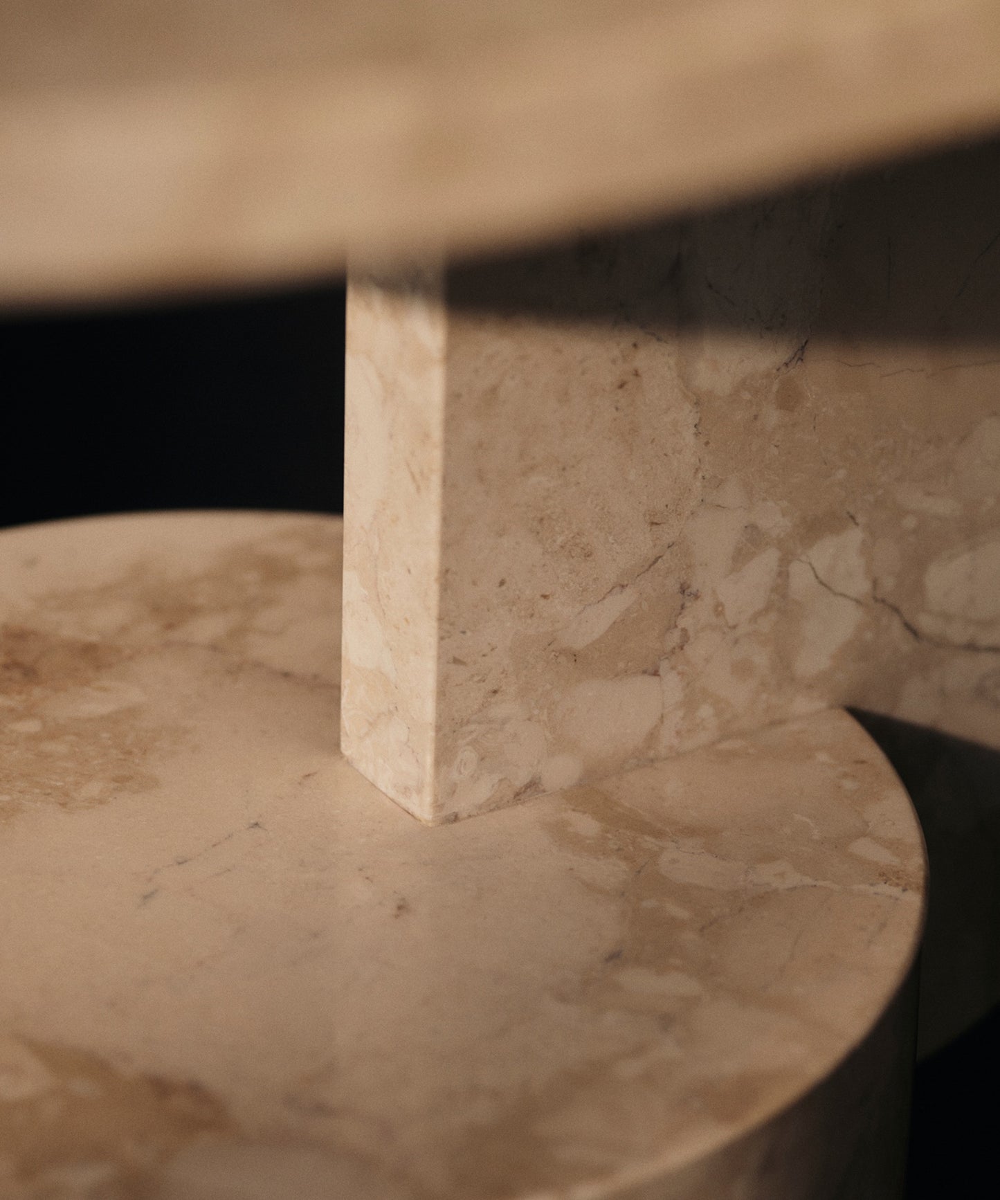 Insert Side Table Stone