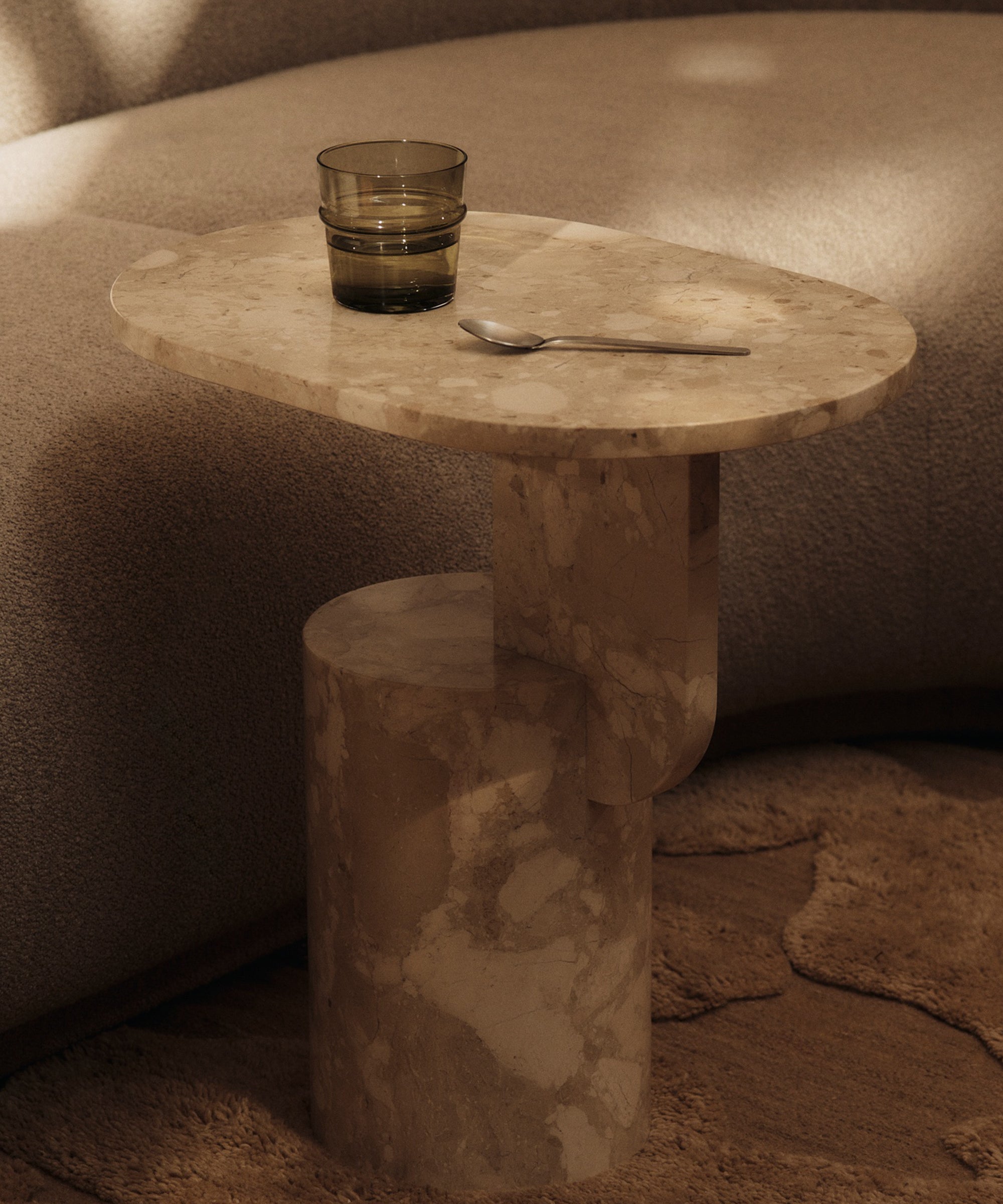 Insert Side Table Stone