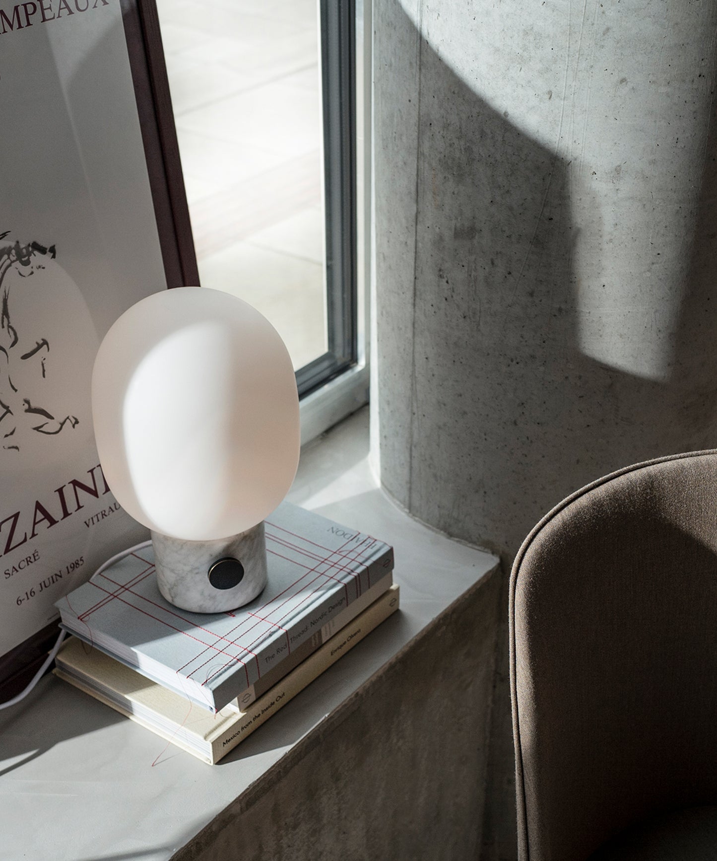 JWDA Marble Table Lamp