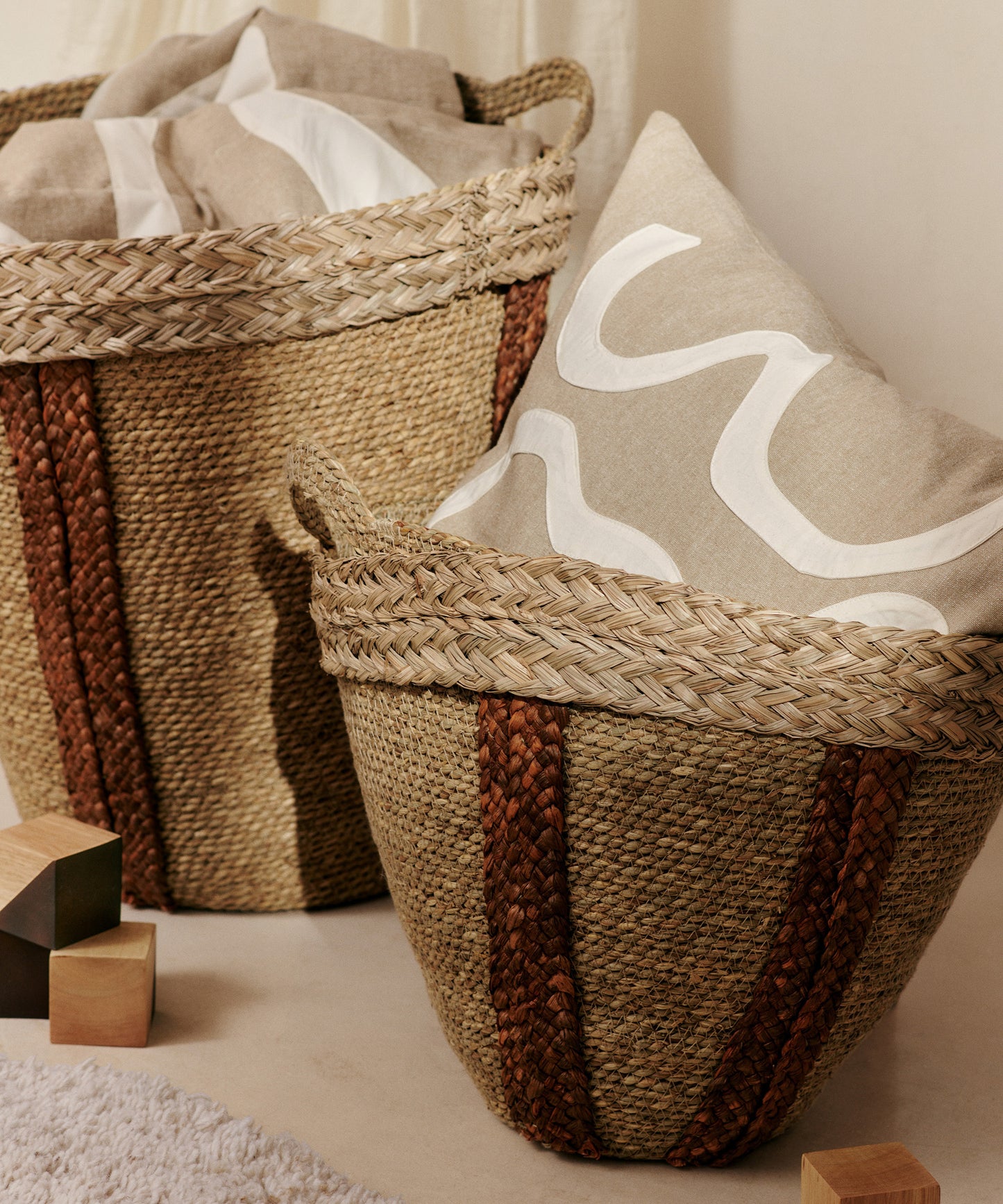 Mar Woven Baskets, Set of 2