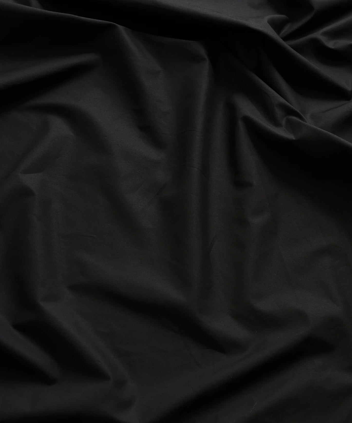 Mother Flat Sheet, Black Poplin