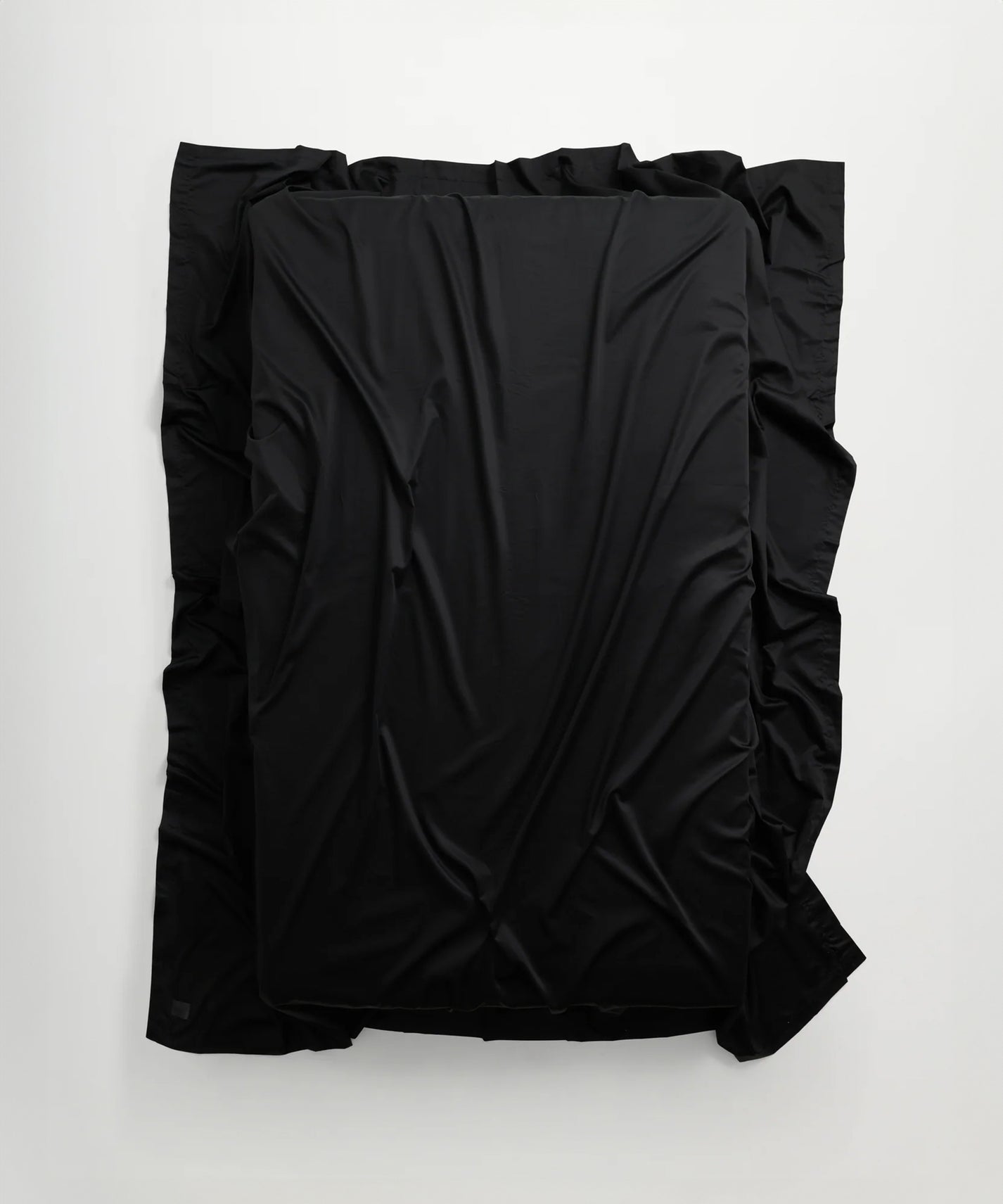 Mother Flat Sheet, Black Sateen by Magniberg TRNK