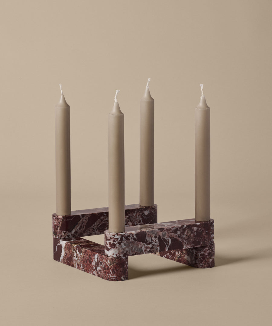 Newel Modular Candle Holder, Set of 4