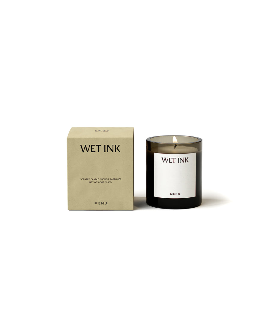 Olfacte Scented Candle, Wet Ink