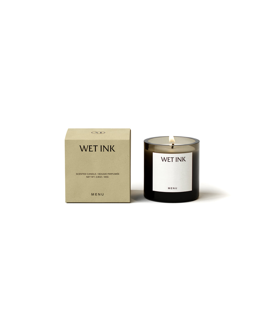 Olfacte Scented Candle, Wet Ink