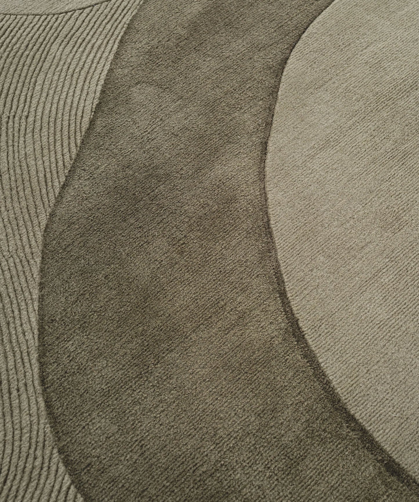 Optical Web Rug in Forest