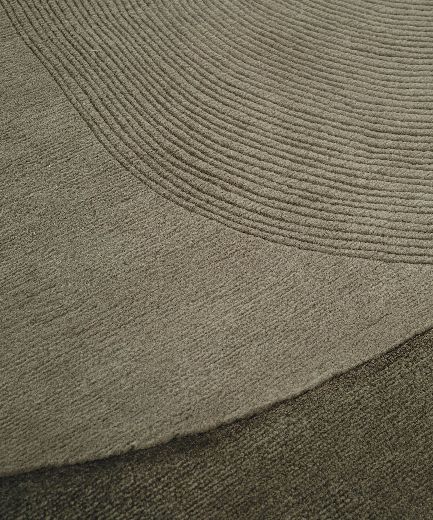 Optical Web Rug in Forest