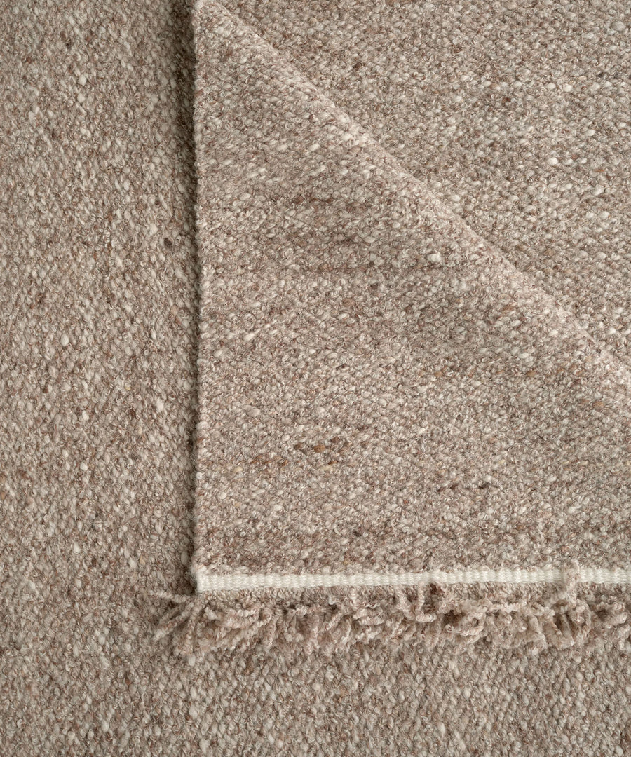 Peaceful Parity Rug in Camel