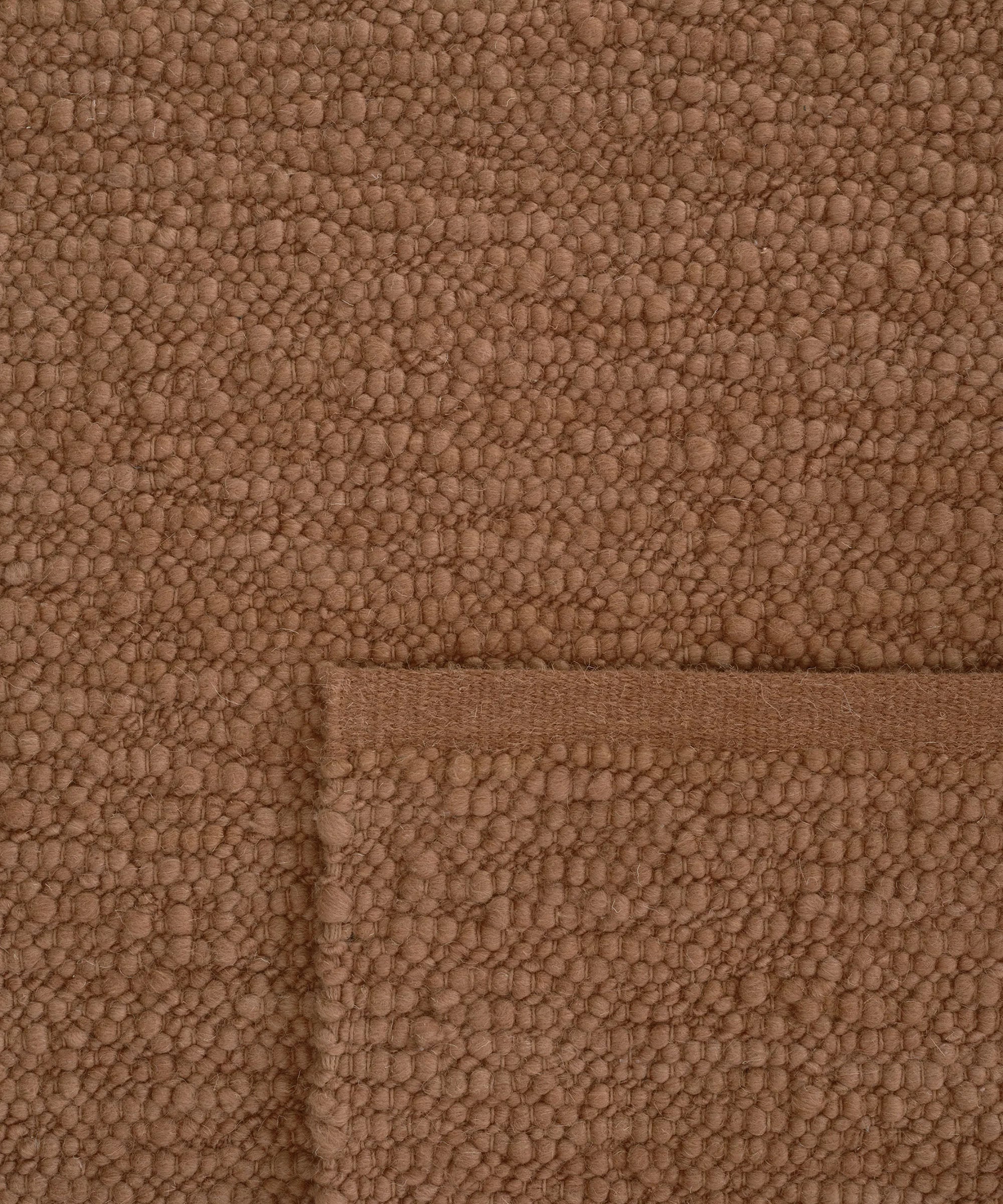 Pebbled Poem Rug in Terracotta