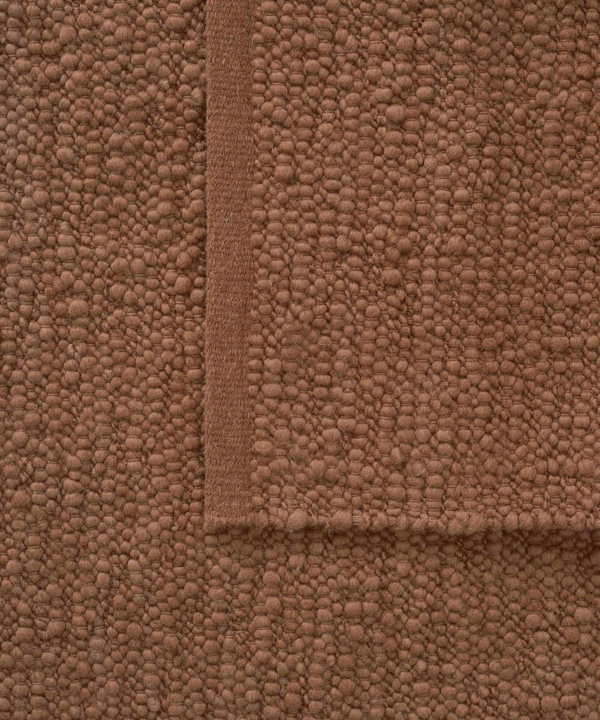 Pebbled Poem Rug in Terracotta