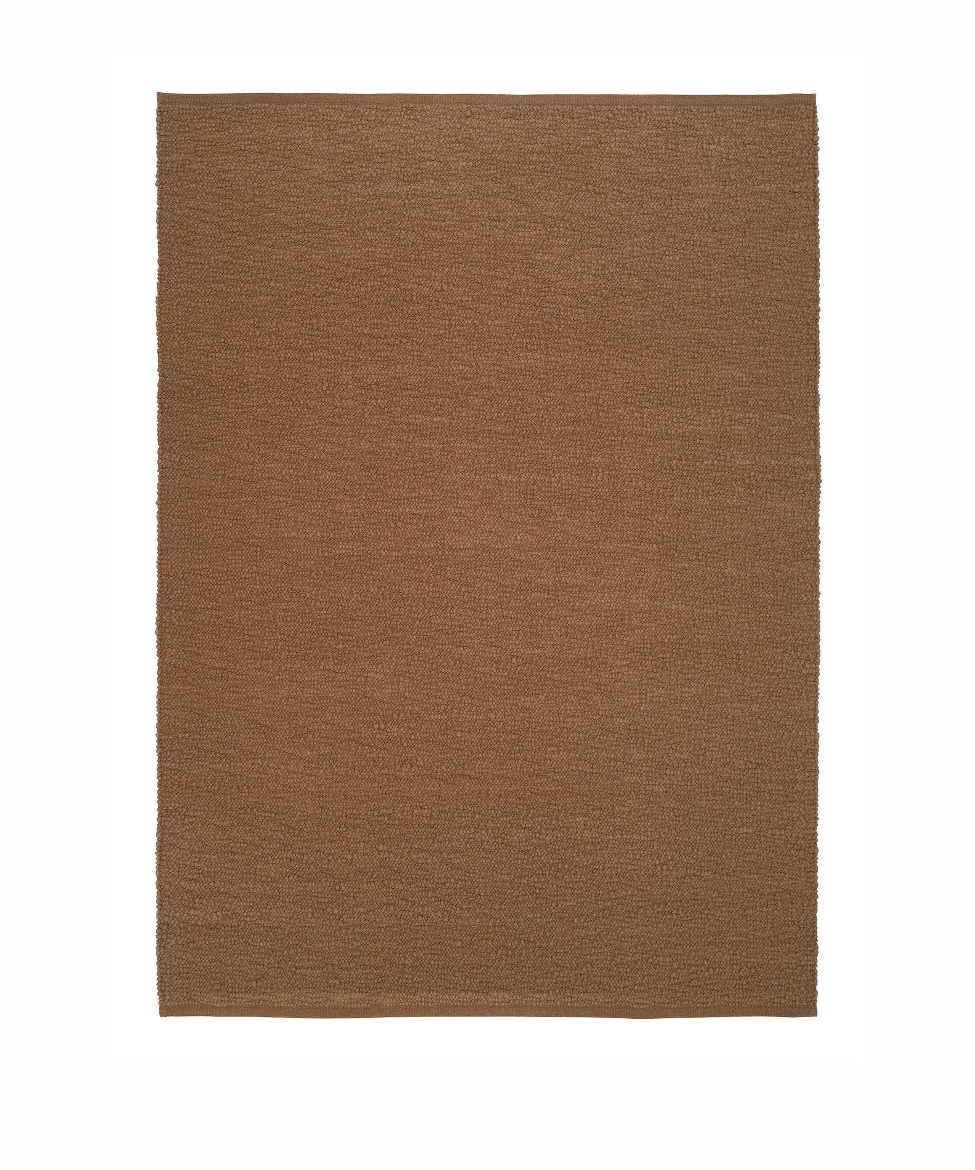 Pebbled Poem Rug in Terracotta