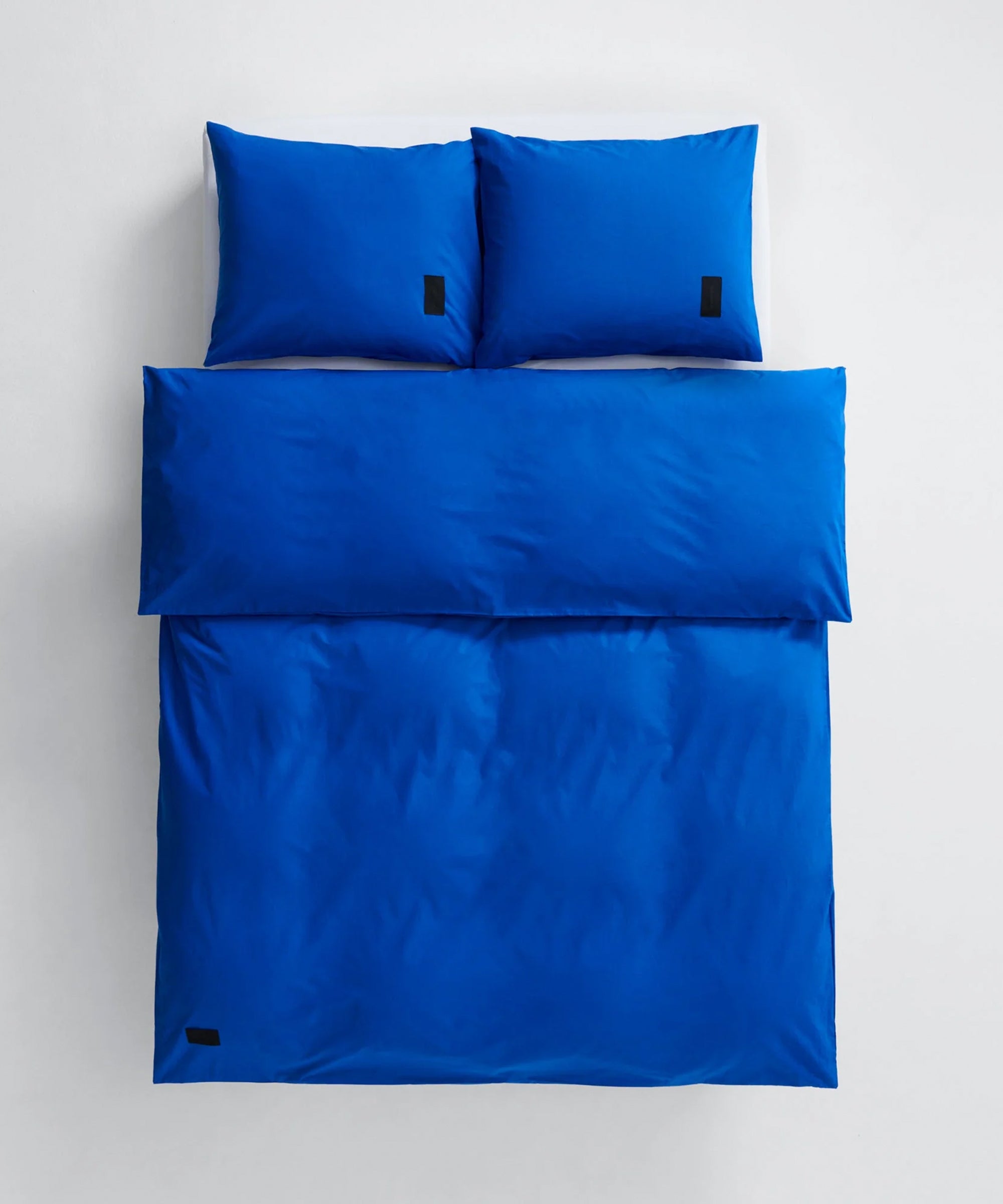 Pure Duvet Cover, Italian Blue Poplin