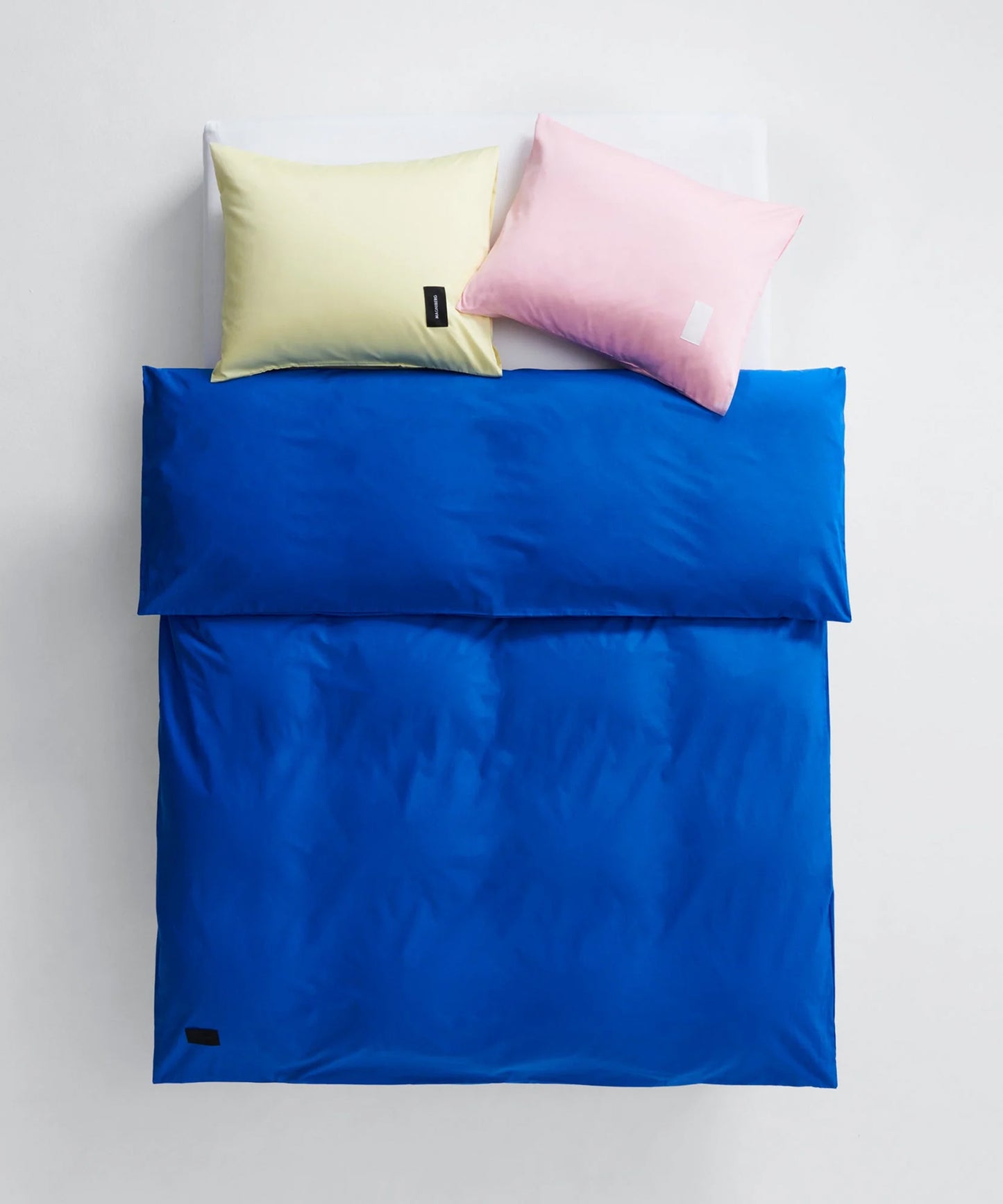 Pure Duvet Cover, Italian Blue Poplin