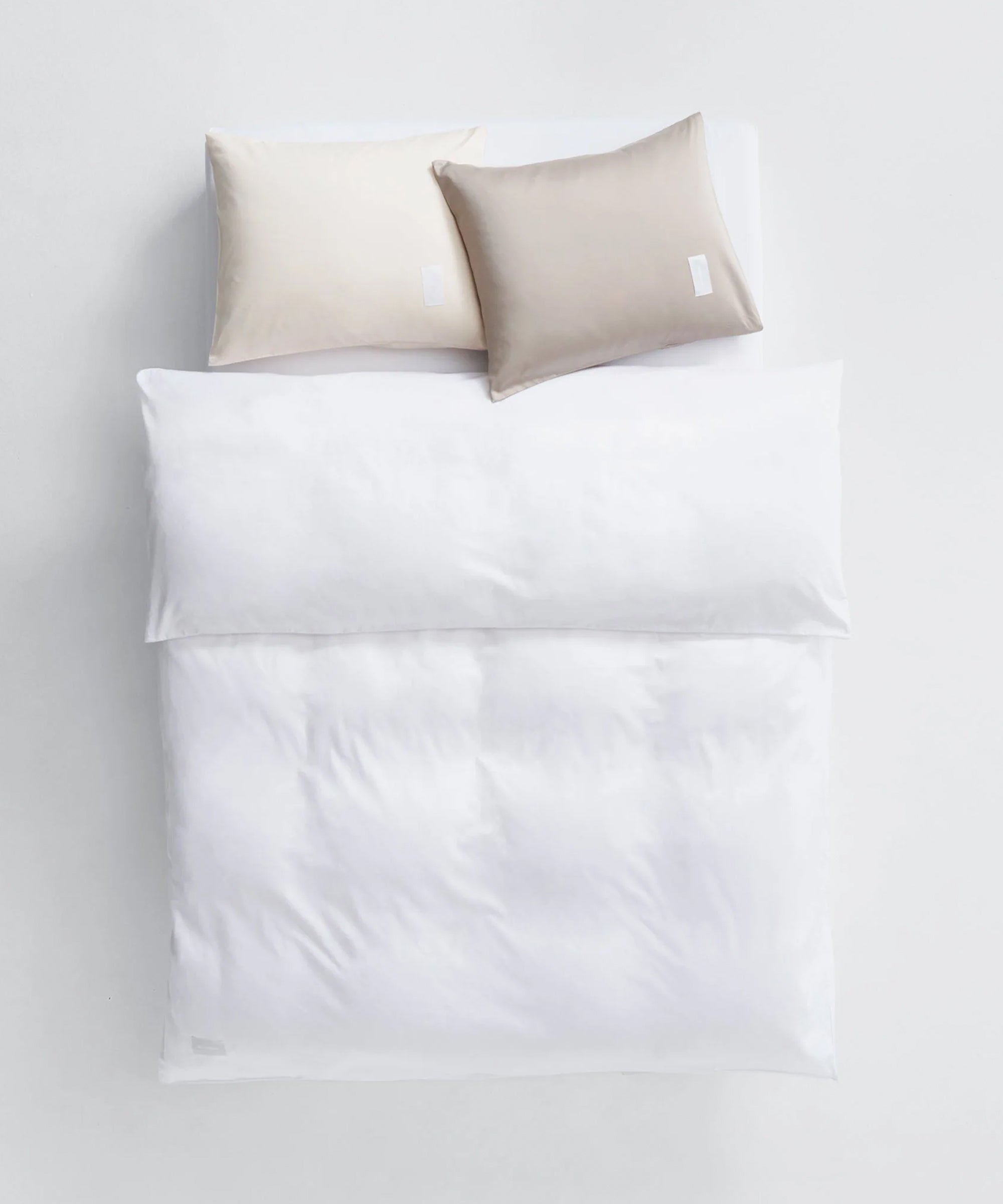 Pure Duvet Cover, White Poplin