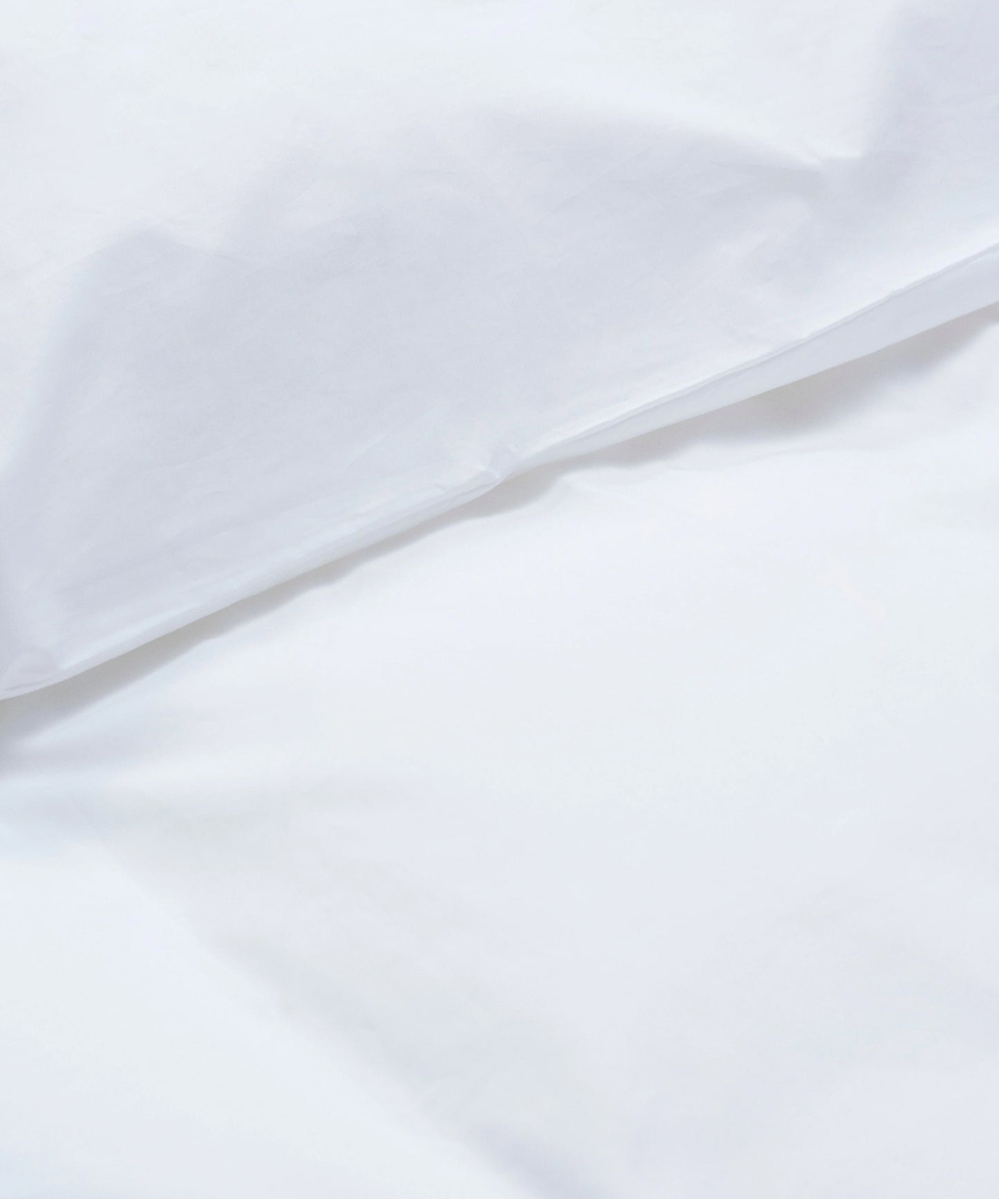 Pure Duvet Cover, White Poplin