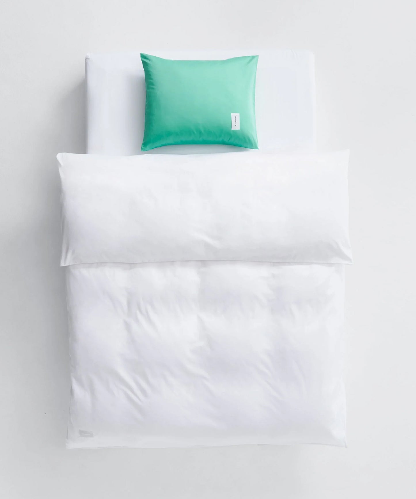 Pure Duvet Cover, White Poplin