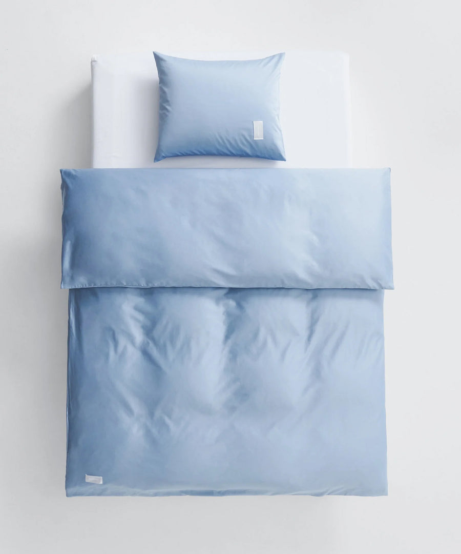 Pure Pillow Case, Haze Blue Sateen