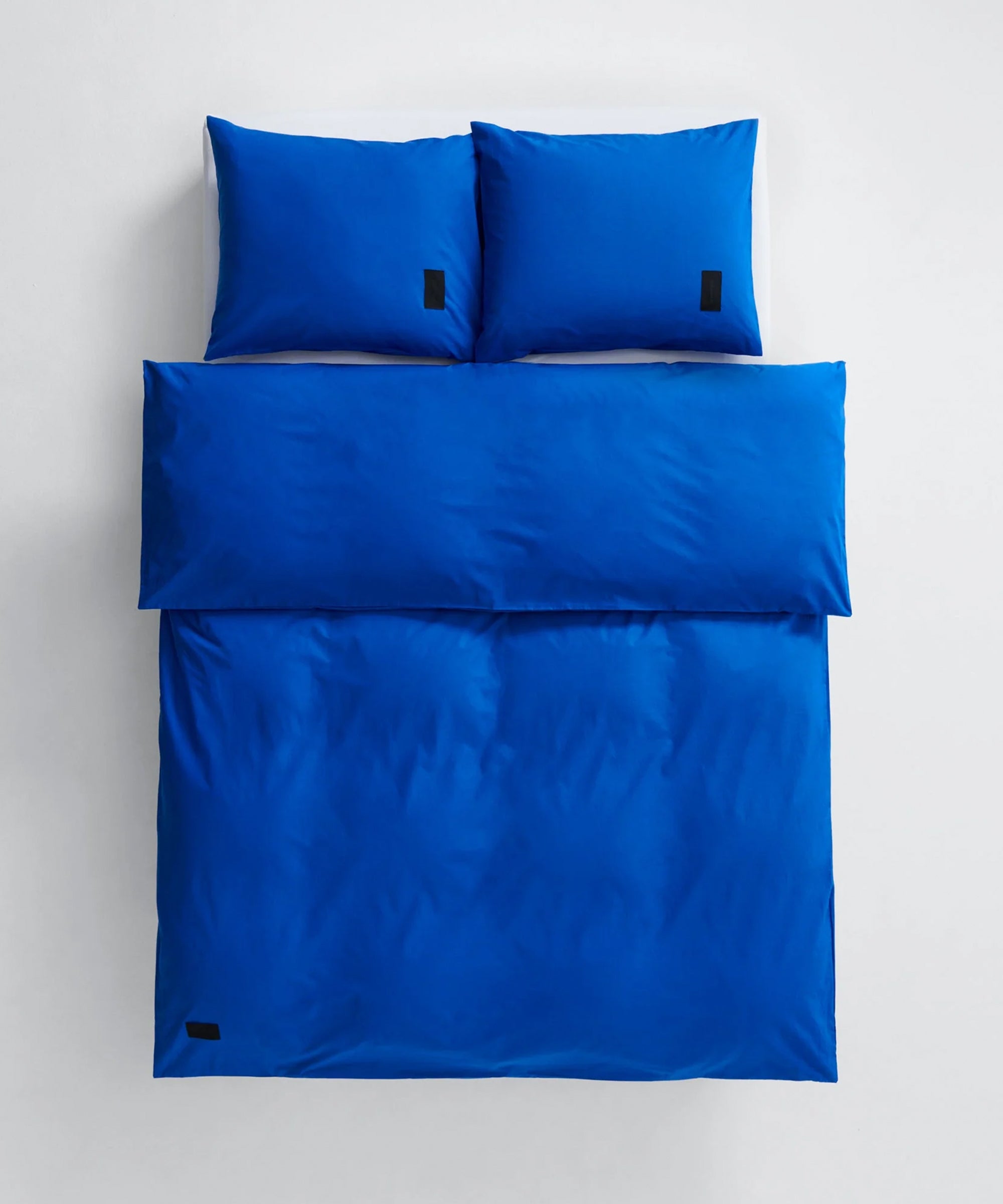 Pure Pillow Case, Italian Blue Poplin