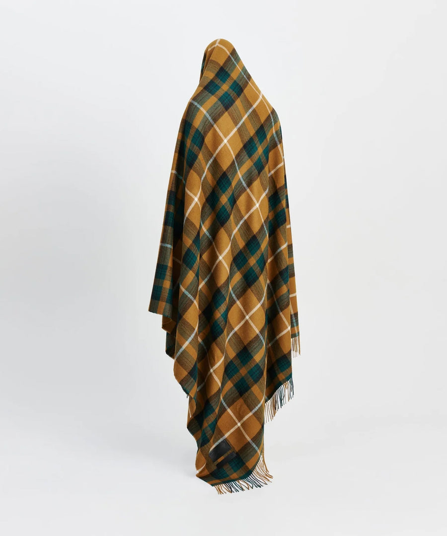 Queen Blanket, Camel Tartan