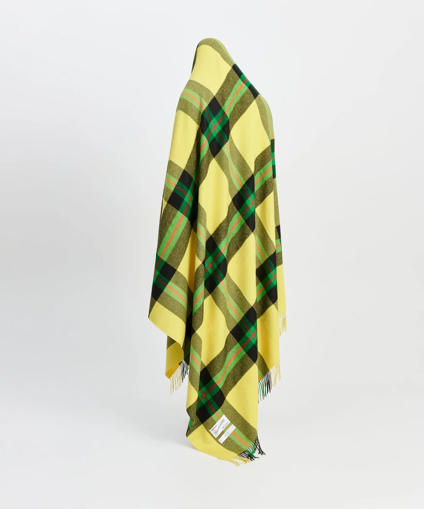 Queen Blanket, Field Yellow Tartan