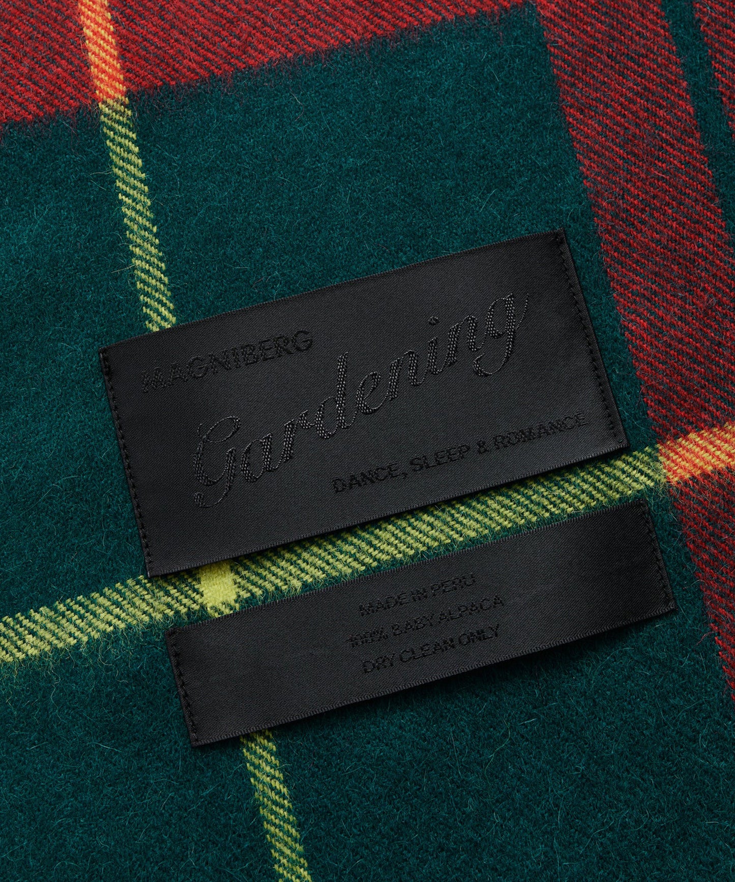 Queen Blanket, Lipstick Red Tartan