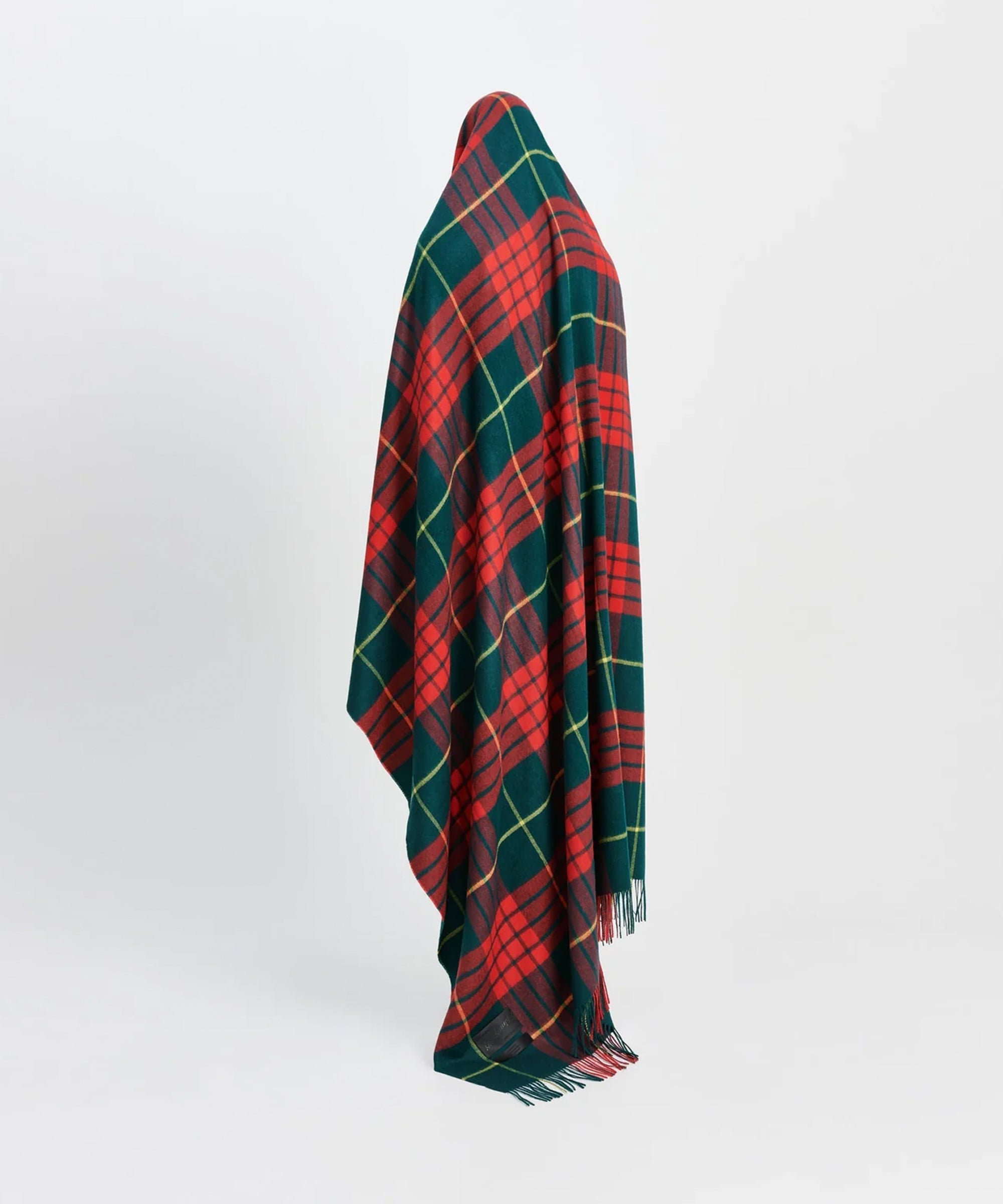 Queen Blanket, Lipstick Red Tartan